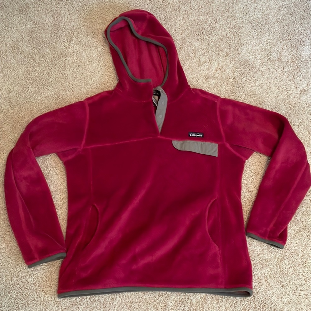 Patagonia Women's Re Tool Snap T Fleece Hoodie Large